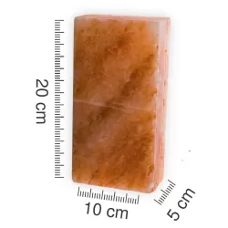 Cegła solna szlifowana 5x10x20cm + frez